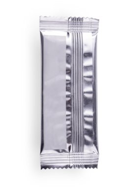 Yemek veya aperatif için parlak plastik paketi