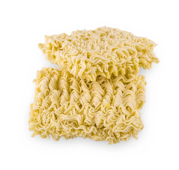 Instant noodles on white background — Stock Photo, Image