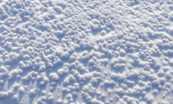 White snow texture in frosty day — Stock Photo, Image