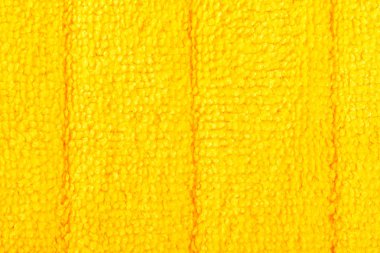 Bir peçete dokusuna sarı Kumaştan Mamül.