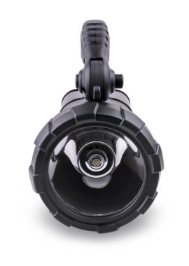 Rahat kulplu büyük siyah el feneri