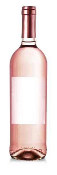 Бутылка вина изолированы на белом фоне. — стоковое фото