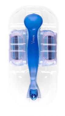 Beyaz arka plan üzerinde izole Gillette Venüs tıraş bıçakları