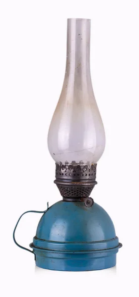 La vieja y miserable lámpara de queroseno . —  Fotos de Stock