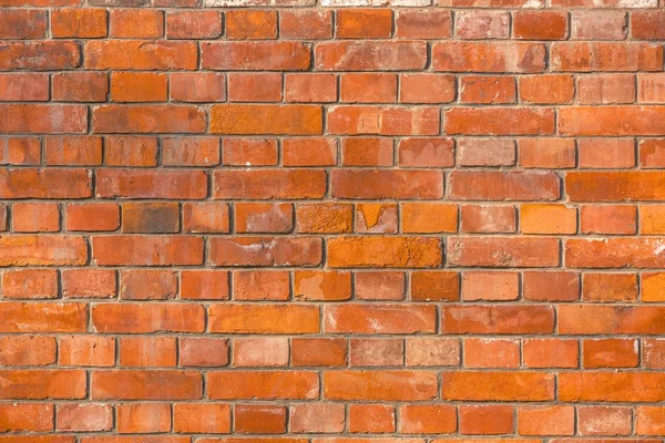 Fondo de pared de ladrillo rojo o textura. — Foto de Stock