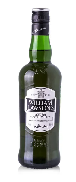 Beyaz arka plan üzerinde izole William Lawsons viski — Stok fotoğraf