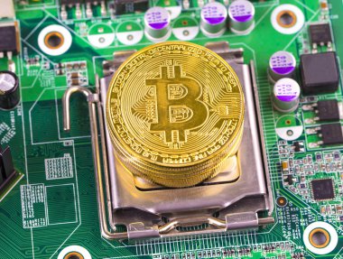 bitcoin kavramı - altın sikke