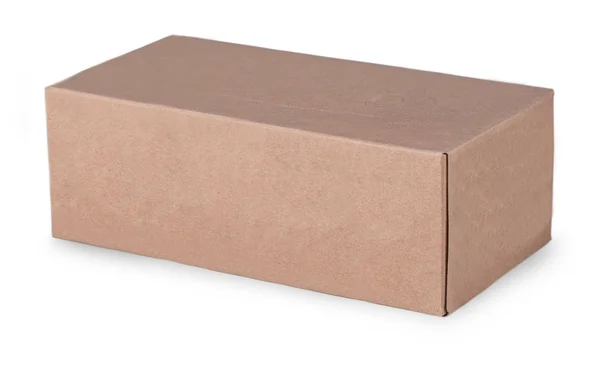 Close tissue box isolated on a white background. — Stock Photo, Image