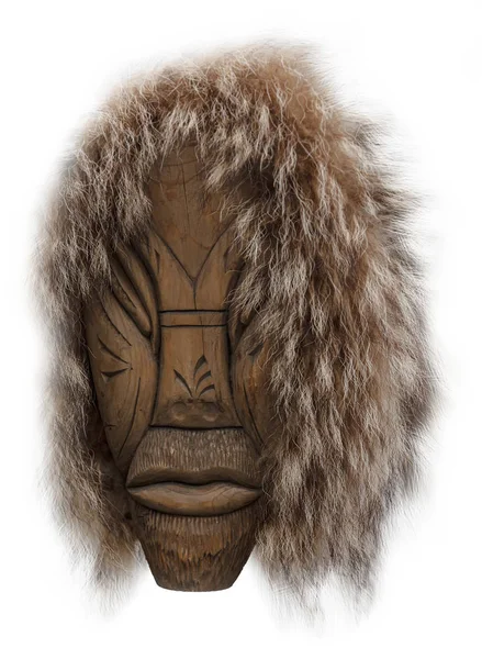 Глава Идола аборигенов Камчатки — стоковое фото