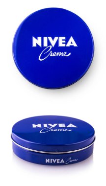 Kişinev, Moldova 02 Şubat 2017: Alman şirketine BEIERSDORF ait Nivea genel cilt ve vücut bakım markası.