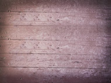 Eski doku ahşap tahtayı boyadı. Seçici odak