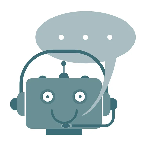 Sohbet etmek simge kavramı. Vektör simgesi.