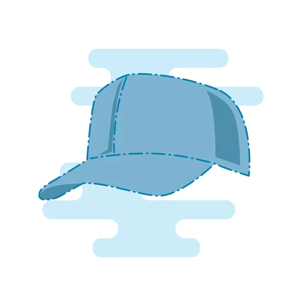 Chapeau de football icône vectorielle — Image vectorielle