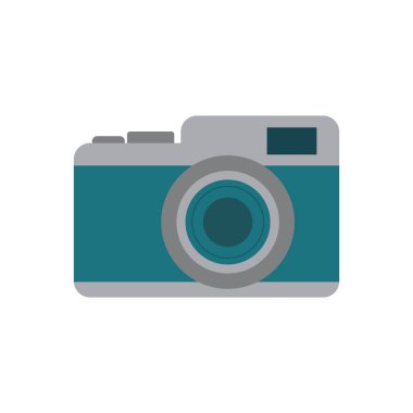 Fotoğraf kamerası vektör simgesi