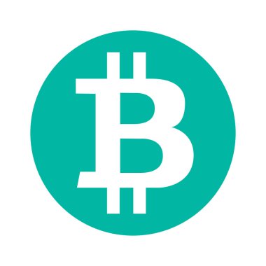 Bitcoin vektör simgesi