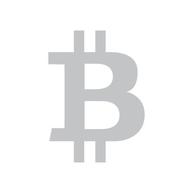 Bitcoin vektör simgesi