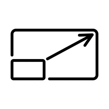 Boyut simgesi artırmak