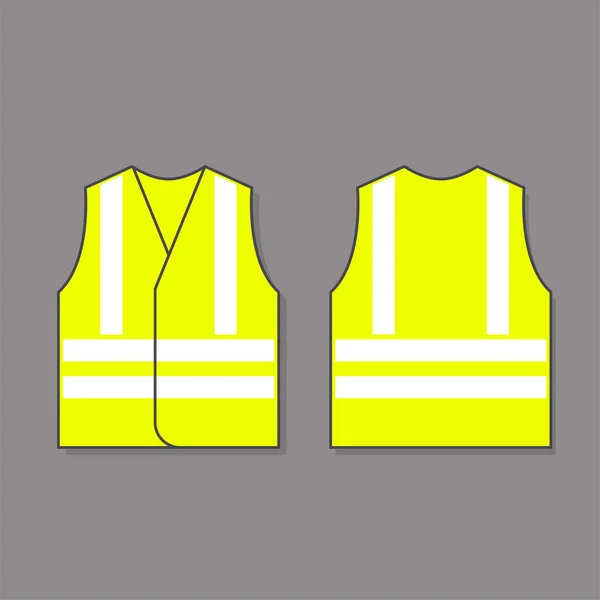 High visibility jacket icon. Safety equipment. Protective workwear