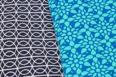 İlginç desenli yüzey kumaş