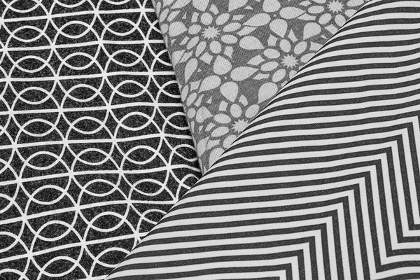 Povrchová tkanina, se zajímavým vzorem — Stock fotografie