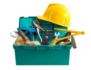 beyaz zemin üzerinde araç kutusu