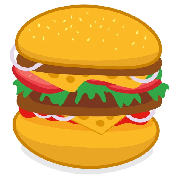 Hamburger — Image vectorielle