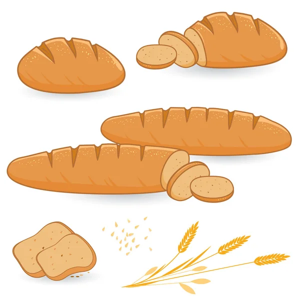 Bröd — Stock vektor