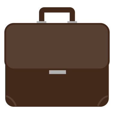 İş çantası. Vektör illüstrasyonu