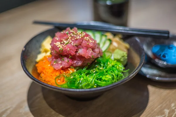 Bowl de alimente sănătoase japoneze — Fotografie, imagine de stoc