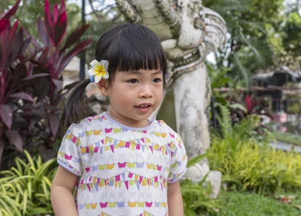 Cute little Thai girl — Stock Photo, Image