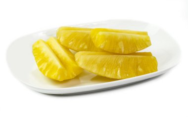 Stüdyo çekimde sulu ananas