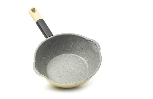 Modern Fry Pan Skillet Isolated White Background — Stock Photo, Image