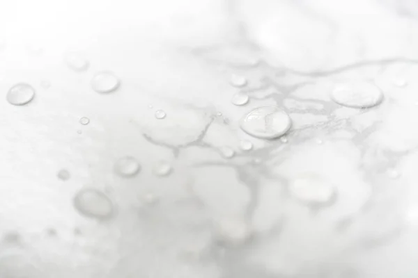 Piękne Tło Dla Koncepcji Produktów Kosmetycznych Makro Krople Wody Powierzchni — Zdjęcie stockowe