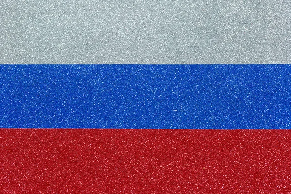 Bandera de Rusia. Antecedentes Tarjeta postal —  Fotos de Stock
