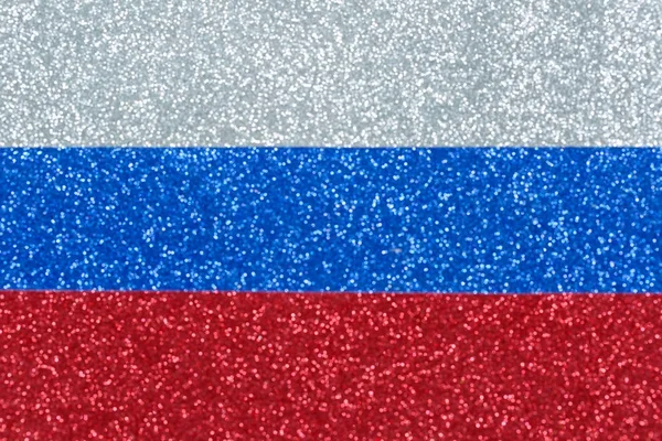 Bandera de Rusia. Antecedentes Rasfokus. —  Fotos de Stock