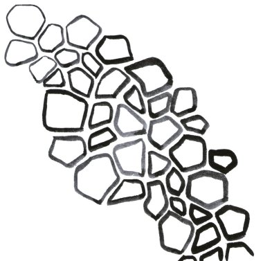 Soyut Suluboya Deseni