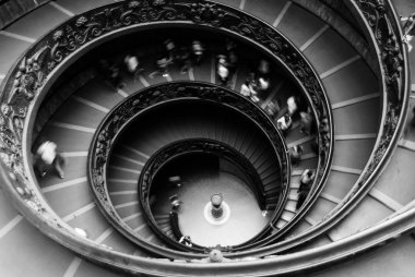 Vatikan soyut merdiven