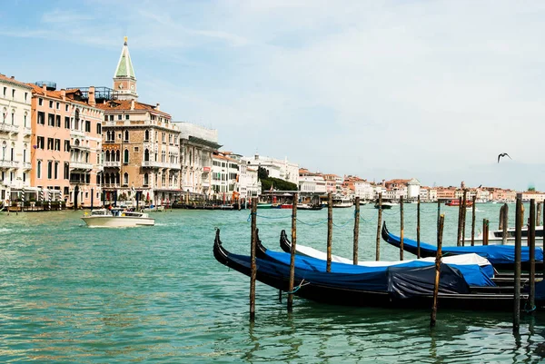 Venice Gondolas on the canal Royalty Free Stock Photos