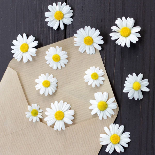 havai çiçek şeklinde mesaj