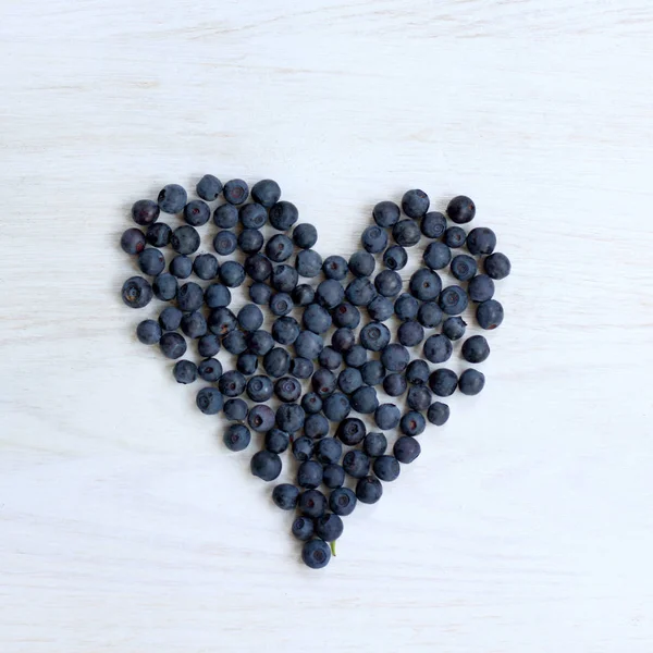 Berry sladké srdce — Stock fotografie