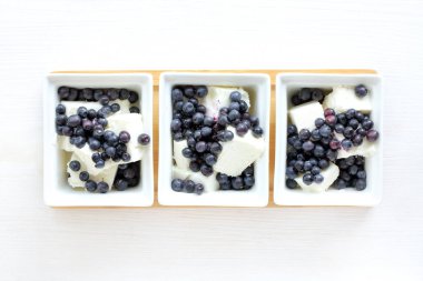 serin tatlı çilek ile