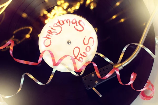 Christmas songs for cozy rest — Stock Photo, Image