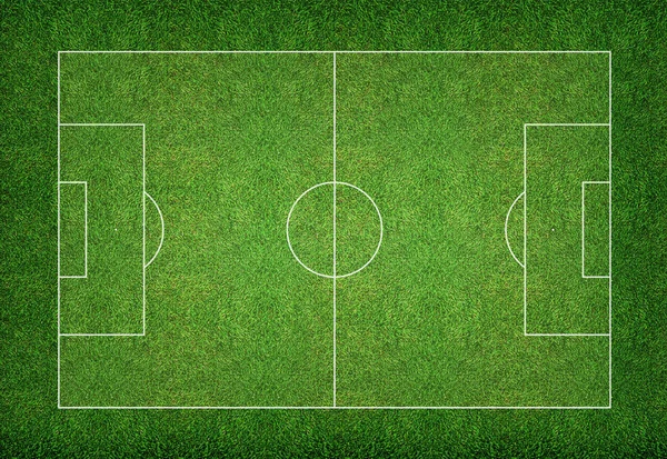 Soccer field background. — Stock Photo, Image