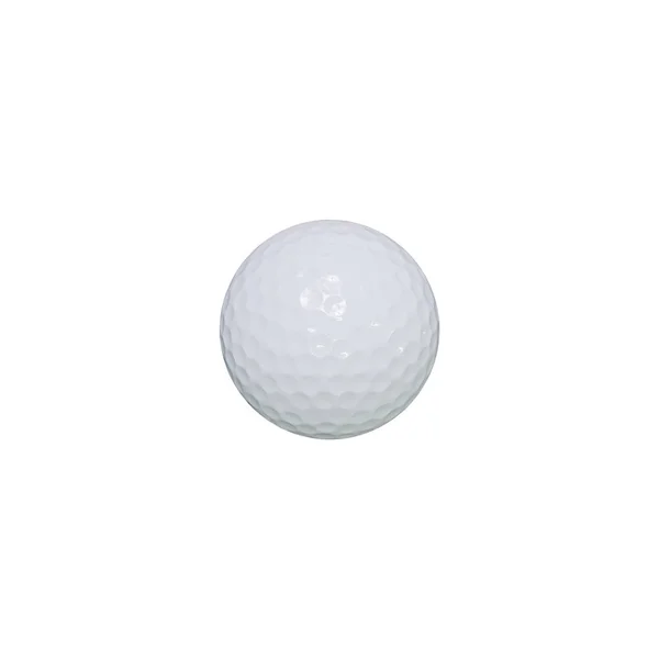 Гольф мяч изолирован на белом . — стоковое фото