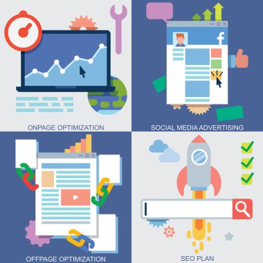 5 Web Icons Set