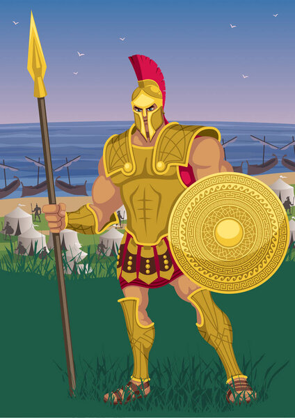Greek Hero Achilles
