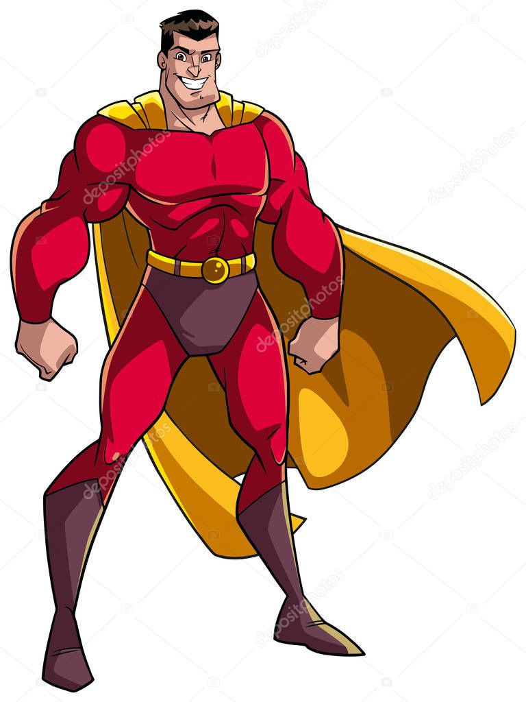 Superhero Standing Tall