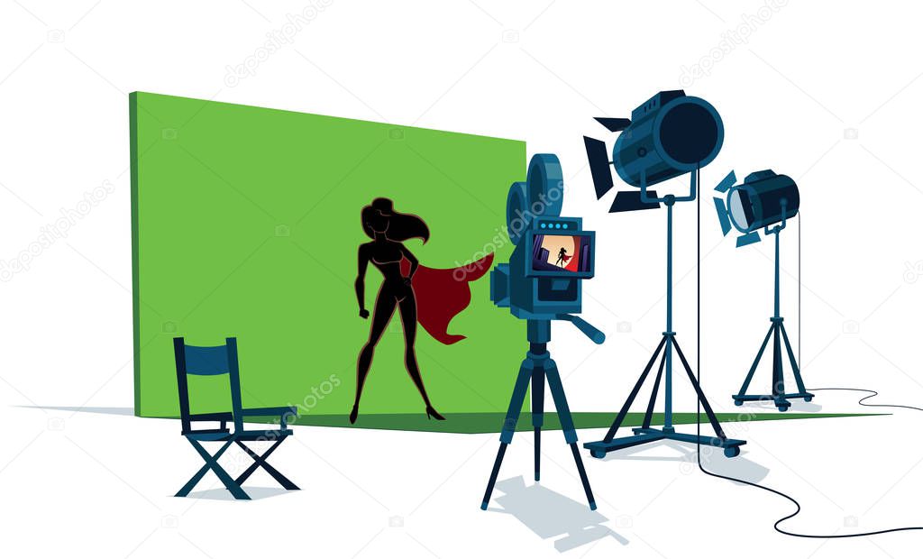 Superheroine Movie Set