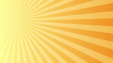 Yellow Ray Light Background Left