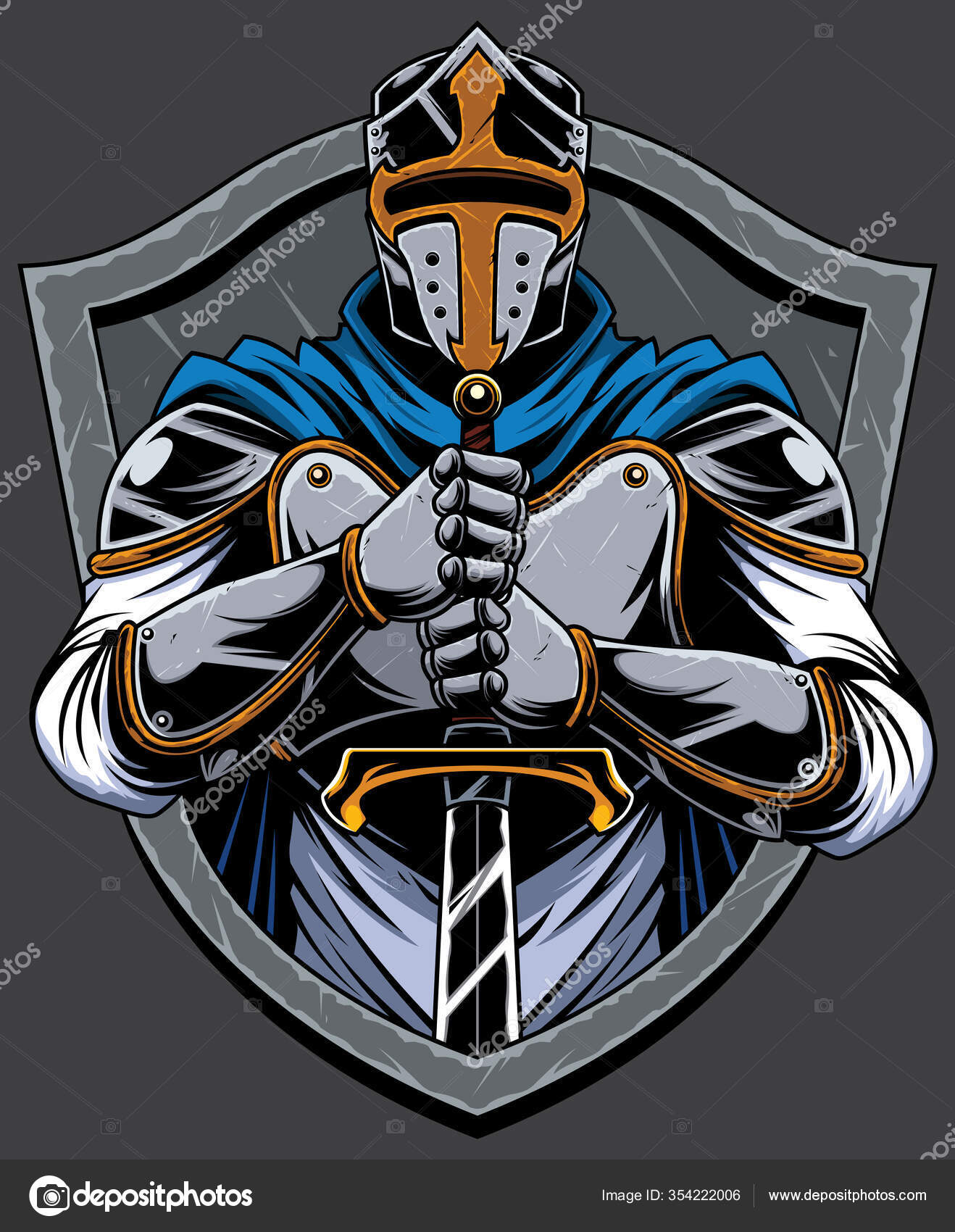 Cavaleiro Templário - Desenho de god_of_underworld - Gartic